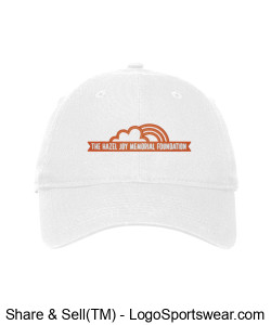 New Era Adjustable Cotton Hat - White Design Zoom