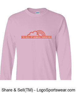 Long Sleeve Tee - Pink Design Zoom