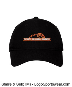 New Era Adjustable Cotton Hat - Black Design Zoom