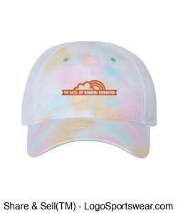 Tie Dye Hat Design Zoom